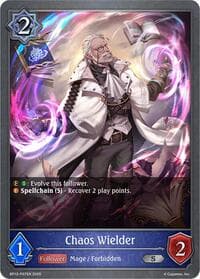 Chaos Wielder - P07 (Foil) - BP12: Worldreaver’s Descent - Shadowverse: Evolve card