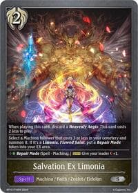 Salvation Ex Limonia - P18 (Foil) - BP12: Worldreaver’s Descent - Shadowverse: Evolve card