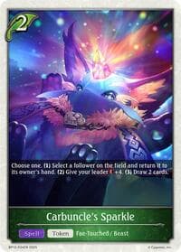 Carbuncle's Sparkle - P24 (Foil) - BP12: Worldreaver’s Descent - Shadowverse: Evolve card