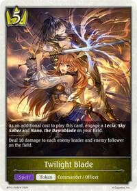 Twilight Blade - P25 (Foil) - BP12: Worldreaver’s Descent - Shadowverse: Evolve card