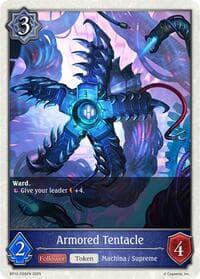 Armored Tentacle - P26 (Foil) - BP12: Worldreaver’s Descent - Shadowverse: Evolve card