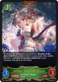 Sekka, Ninefold Blaze - BP13: Dominion of Darkness - Shadowverse: Evolve card