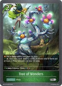 Tree of Wonders - BP13: Dominion of Darkness - Shadowverse: Evolve card