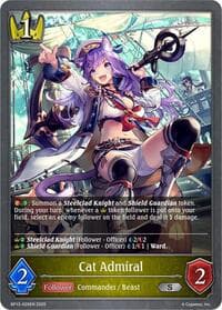 Cat Admiral - BP13: Dominion of Darkness - Shadowverse: Evolve card