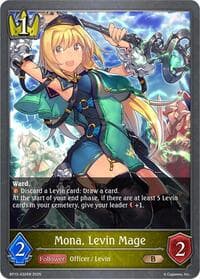 Mona, Levin Mage - BP13: Dominion of Darkness - Shadowverse: Evolve card