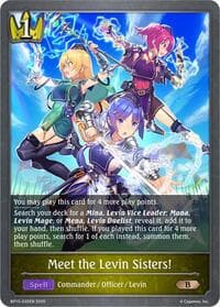 Meet the Levin Sisters! - BP13: Dominion of Darkness - Shadowverse: Evolve card