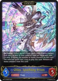 Ghios, Sparkling Prism (Evolved) - BP13: Dominion of Darkness - Shadowverse: Evolve card