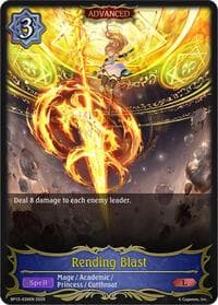 Rending Blast - BP13: Dominion of Darkness - Shadowverse: Evolve card
