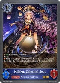 Mileka, Celestial Seer - BP13: Dominion of Darkness - Shadowverse: Evolve card
