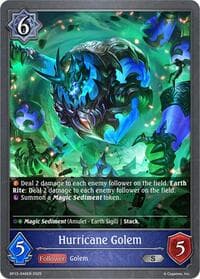 Hurricane Golem - BP13: Dominion of Darkness - Shadowverse: Evolve card