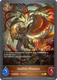 Godfire Phoenix - BP13: Dominion of Darkness - Shadowverse: Evolve card