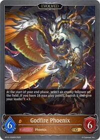 Godfire Phoenix (Evolved) - BP13: Dominion of Darkness - Shadowverse: Evolve card