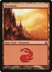 Mountain (266) - Return to Ravnica - Magic: The Gathering card