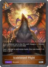 Scalebound Plight - BP13: Dominion of Darkness - Shadowverse: Evolve card