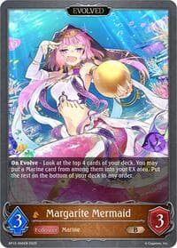 Margarite Mermaid (Evolved) - BP13: Dominion of Darkness - Shadowverse: Evolve card