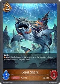 Coral Shark - BP13: Dominion of Darkness - Shadowverse: Evolve card