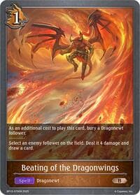 Beating of the Dragonwings - BP13: Dominion of Darkness - Shadowverse: Evolve card