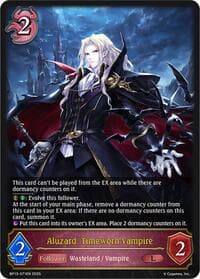 Aluzard, Timeworn Vampire - BP13: Dominion of Darkness - Shadowverse: Evolve card