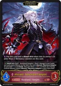 Aluzard, Timeworn Vampire (Evolved) - BP13: Dominion of Darkness - Shadowverse: Evolve card
