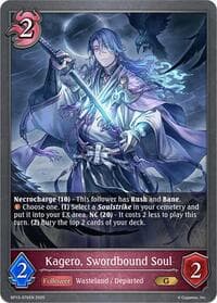 Kagero, Swordbound Soul - BP13: Dominion of Darkness - Shadowverse: Evolve card