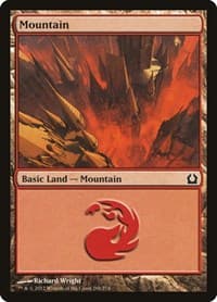 Mountain (268) - Return to Ravnica - Magic: The Gathering card