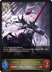 Jeanne, Despair's Maiden - BP13: Dominion of Darkness - Shadowverse: Evolve card