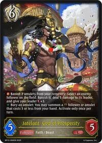 Jatelant, God of Prosperity - BP13: Dominion of Darkness - Shadowverse: Evolve card