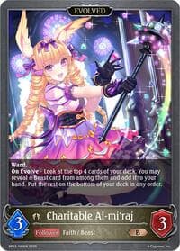 Charitable Al-mi'raj (Evolved) - BP13: Dominion of Darkness - Shadowverse: Evolve card