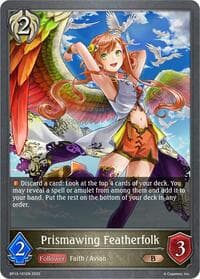 Prismawing Featherfolk - BP13: Dominion of Darkness - Shadowverse: Evolve card