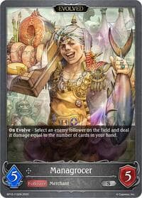 Managrocer (Evolved) - BP13: Dominion of Darkness - Shadowverse: Evolve card