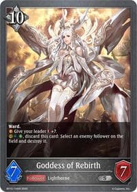 Goddess of Rebirth - BP13: Dominion of Darkness - Shadowverse: Evolve card
