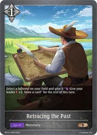 Retracing the Past - BP13: Dominion of Darkness - Shadowverse: Evolve card