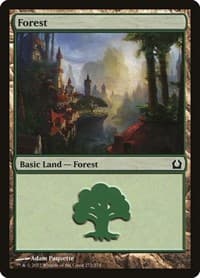 Forest (272) - Return to Ravnica - Magic: The Gathering card