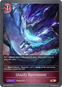 Ghastly Banishment - P20 (Foil) - BP13: Dominion of Darkness - Shadowverse: Evolve card