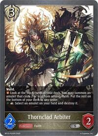 Thornclad Arbiter - P22 (Foil) - BP13: Dominion of Darkness - Shadowverse: Evolve card