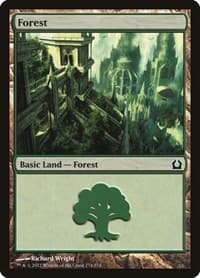 Forest (274) - Return to Ravnica - Magic: The Gathering card