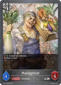 Managrocer - P26 (Foil) - BP13: Dominion of Darkness - Shadowverse: Evolve card