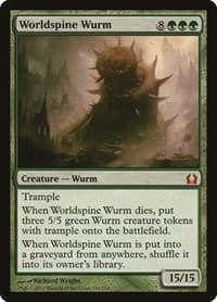 Worldspine Wurm - Return to Ravnica - Magic: The Gathering card
