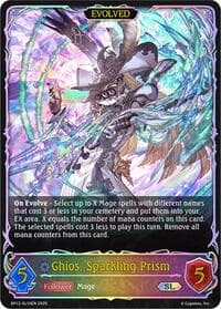 Ghios, Sparkling Prism (Evolved) (SL) - BP13: Dominion of Darkness - Shadowverse: Evolve card