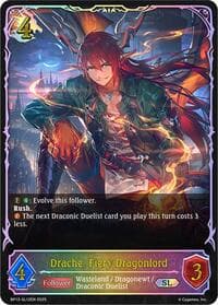 Drache, Fiery Dragonlord (SL) - BP13: Dominion of Darkness - Shadowverse: Evolve card