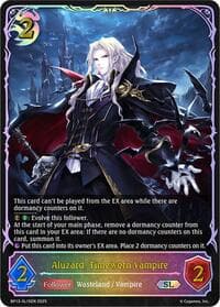 Aluzard, Timeworn Vampire (SL) - BP13: Dominion of Darkness - Shadowverse: Evolve card