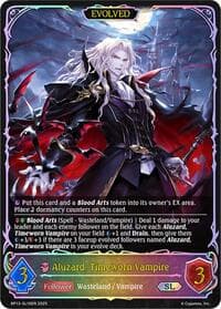 Aluzard, Timeworn Vampire (Evolved) (SL) - BP13: Dominion of Darkness - Shadowverse: Evolve card