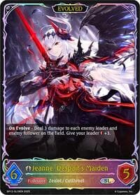 Jeanne, Despair's Maiden (Evolved) (SL) - BP13: Dominion of Darkness - Shadowverse: Evolve card