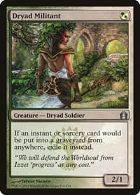 Dryad Militant - Return to Ravnica - Magic: The Gathering card