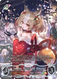 Sekka, Ninefold Blaze (SP) - BP13: Dominion of Darkness - Shadowverse: Evolve card
