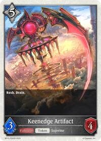 Keenedge Artifact - BP13: Dominion of Darkness - Shadowverse: Evolve card
