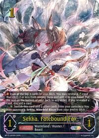 Sekka, Fatebound Fox (U) - BP13: Dominion of Darkness - Shadowverse: Evolve card