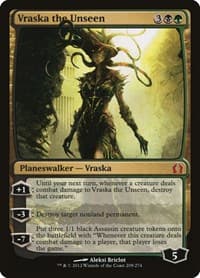 Vraska the Unseen - Return to Ravnica - Magic: The Gathering card