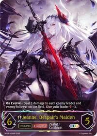 Jeanne, Despair's Maiden (Evolved) (U) - BP13: Dominion of Darkness - Shadowverse: Evolve card