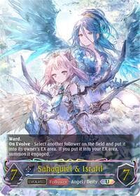 Sahaquiel & Israfil (Evolved) (U) - BP13: Dominion of Darkness - Shadowverse: Evolve card